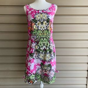 •Tiana B.•Tropical Floral Print Sheath Dress-Size8